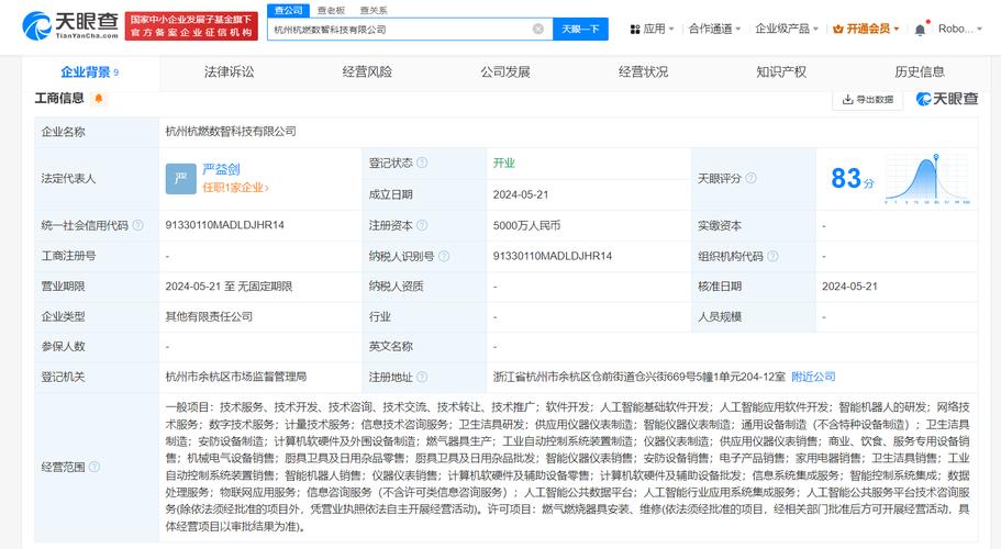 嚴益劍 以5000萬注冊資本切入AI基礎軟件開發，價值與隱憂并存